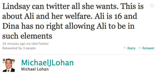 Illustration for article titled Cops Arrive At Lindsay Lohan's House; She Live Tweets It
